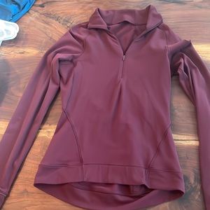 Lululemon running pullover 1/4 zip